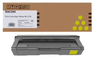 [RH-MC250YL-MO] Ricoh MC250 PC300 PC301 PC302 Yellow toner Marque Originale 408355 M C250Y