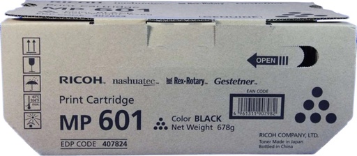 [RH-MP501BK-MO] Ricoh 407824 Noir toner Marque Originale