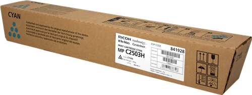 [RH-MPC2503HYL-MO] Ricoh 841928 Cyan toner Marque Originale