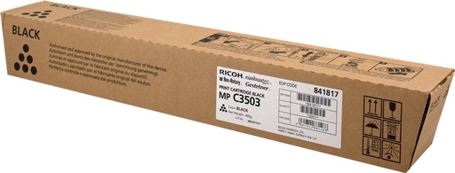 [RH-MPC3003BK-MO] Ricoh 841817 841813 Noir toner Marque Originale