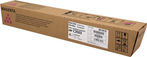 [RH-MPC3003CY-MO] Ricoh 841818 841814 Yellow toner Marque Originale