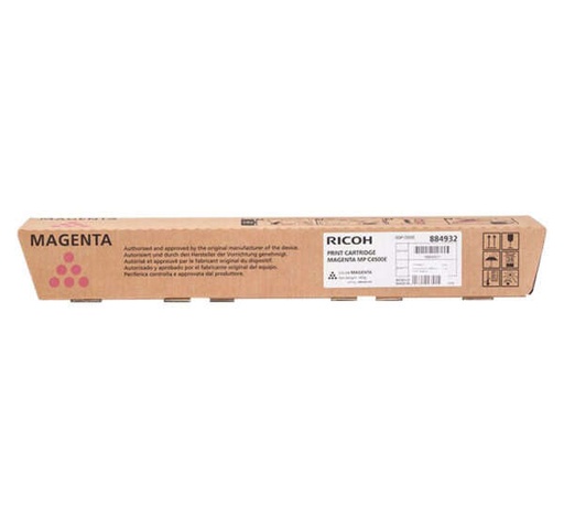 [RH-MPC3500MG-MO] Ricoh 884932 888610 884936 842036 Magenta toner Marque Originale