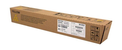 [RH-MPC4503Y-MO] Ricoh 841854 Yellow toner Marque Originale