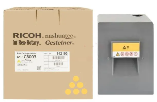 [RH-MPC6503YL-MO] Ricoh Aficio MPC6503SP MPC8003SP IMC6500 IMC8000 Yellow toner Marque Originale 842193 C8003Y