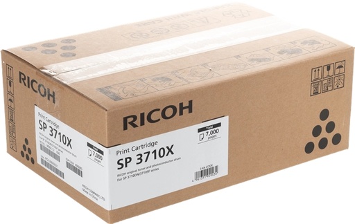 [RH-SP3710BK-MO] Ricoh Aficio SP3710 Noir toner Marque Originale 408284 408285
