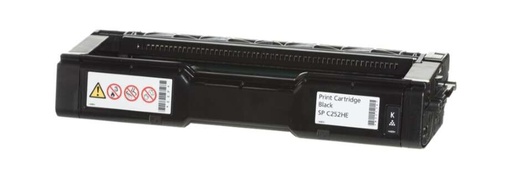 [RH-SPC252HBK-MO] Ricoh Aficio SPC252 SPC262 Noir toner Marque Originale 407716 SPC252HEBK