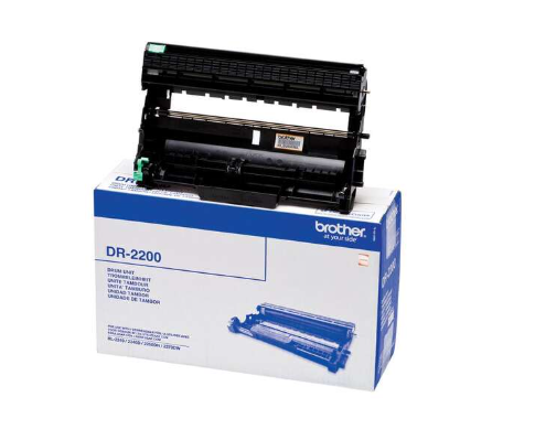 [BR-DR2200-MO] Brother DR2200 Tambour Imprimante Laser Noir Marque Originale 