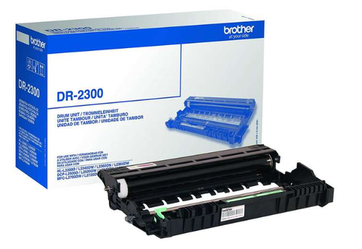 [BR-DR2300-MO] Brother DR2300 Tambour Imprimante Laser Noir Marque Originale 