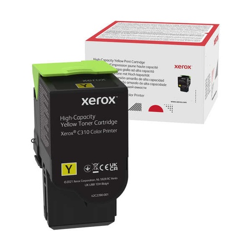 [XR-C310HYL-MO] Xerox C310 C315 Yellow toner Marque Originale 006R04367