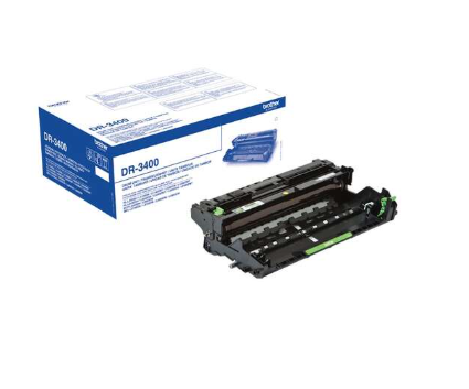 [BR-DR3400-MO] Brother DR3400 Tambour Imprimante Laser Noir Marque Originale 