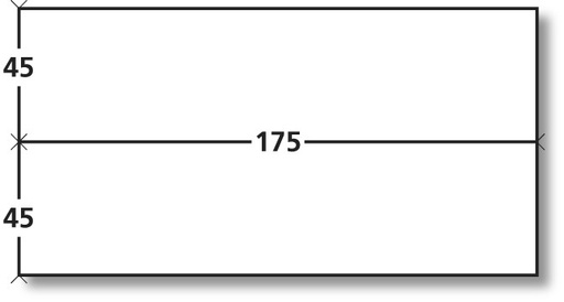 [ET-MAA175X45D] Etiquette MAA double 175x45x1000 (5222)