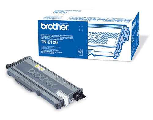 [BR-TN2120-MO] Brother TN2120 Noir toner Marque Originale