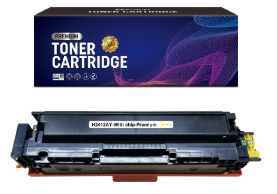[HP-W2412A-RE] HP W2412A Toner Yellow Compatible EXCELLENCE avec puce HP Reconditionnée (France) 207X 207A