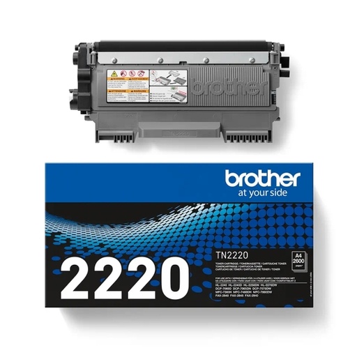 [BR-TN2220-MO] Brother TN2220 Noir toner Marque Originale