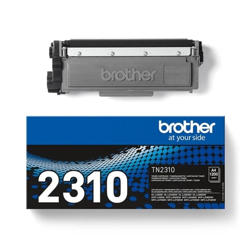 [BR-TN2310-MO] Brother TN2310 Noir toner Marque Originale