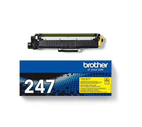 [BR-TN247YL-MO] Brother TN247 Yellow toner Marque Originale TN247Y