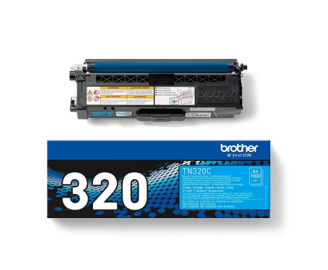 [BR-TN320CY-MO] Brother TN320 Cyan toner Marque Originale TN320C