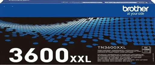 [BR-TN3600XXL-MO] Brother TN3600XXL Noir toner Marque Originale 11000 pages