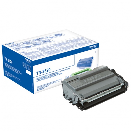 [BR-TN3520-MO] Brother TN3520 Noir toner Marque Originale