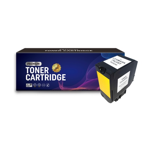 [LX-74C2SYL-CE] Lexmark 74C2SY0 Yellow toner Compatible Excellence
