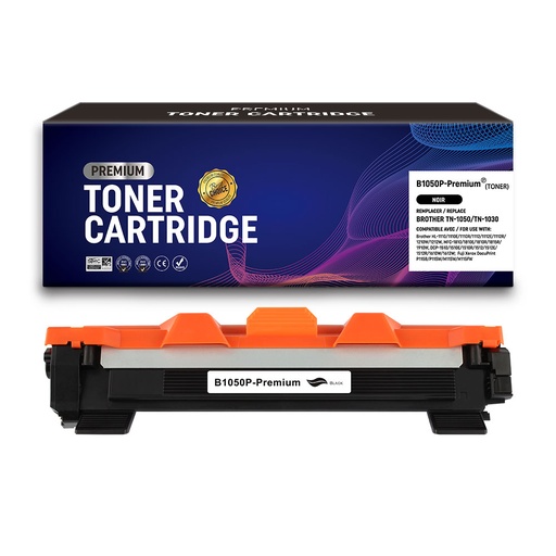 [BR-TN1050-CE] Brother TN1050 TN1030 Noir toner Compatible EXCELLENCE 1000 pages